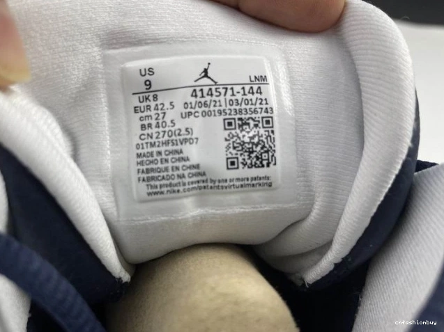 Powder Jordan Air 414571-144 Dark 13 Blue 0707